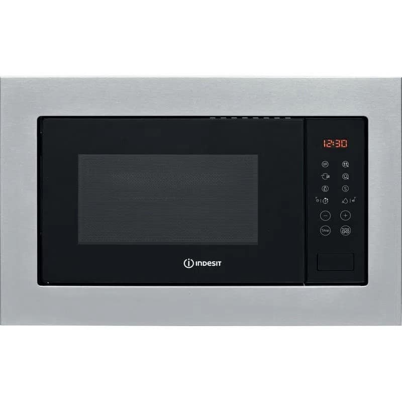 Forno Microonde da incasso con Grill 25 Litri Altezza 39 cm Inox Indesit Estetica Base – MWI 125 GX #CONSEGNA IN 3 SETTIMANE##CONSEGNA IN 3 SETTIMANE#