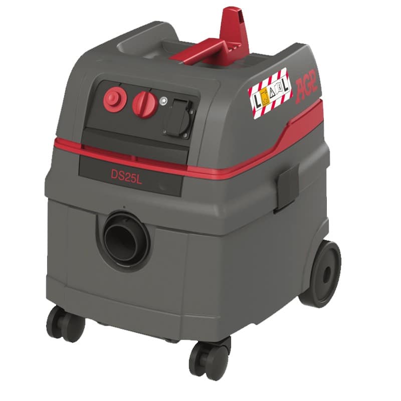 Aspiratore industriale solidi/liquidi AGP DS25L 1600W con serbatoio da 25 litri