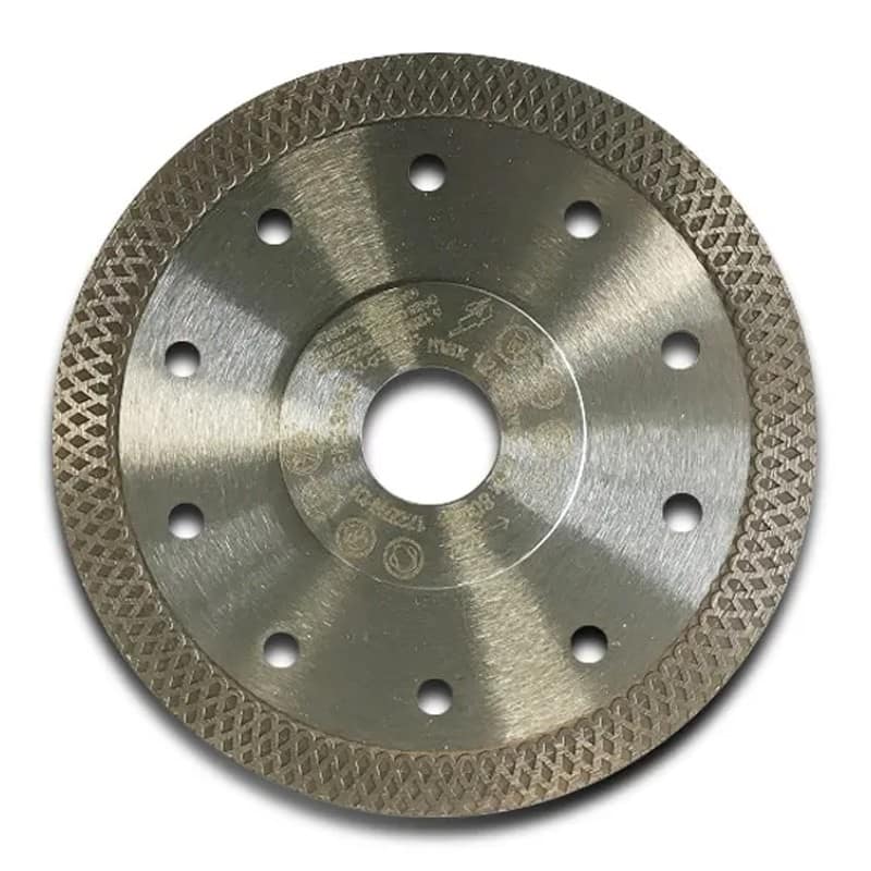 Disco diamantato per smerigliatrici Rurmec taglio piastrelle dure, 115-125mm