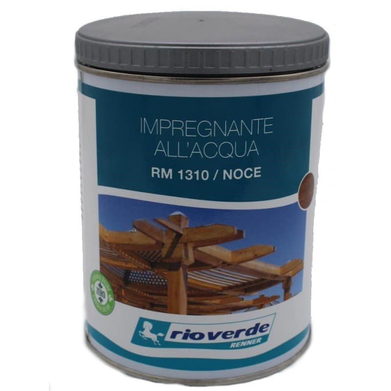 Impregnante all'acqua Rio verde per legno Noce RM 1310
