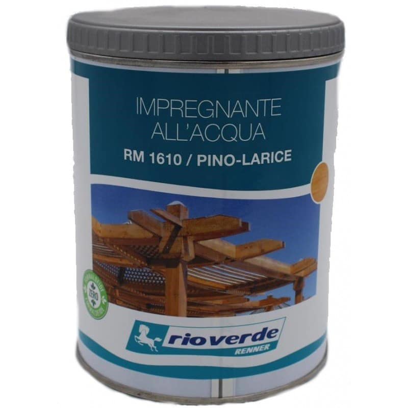 Impregnante all'acqua Rio Verde per legno Pino-Larice RM 1610
