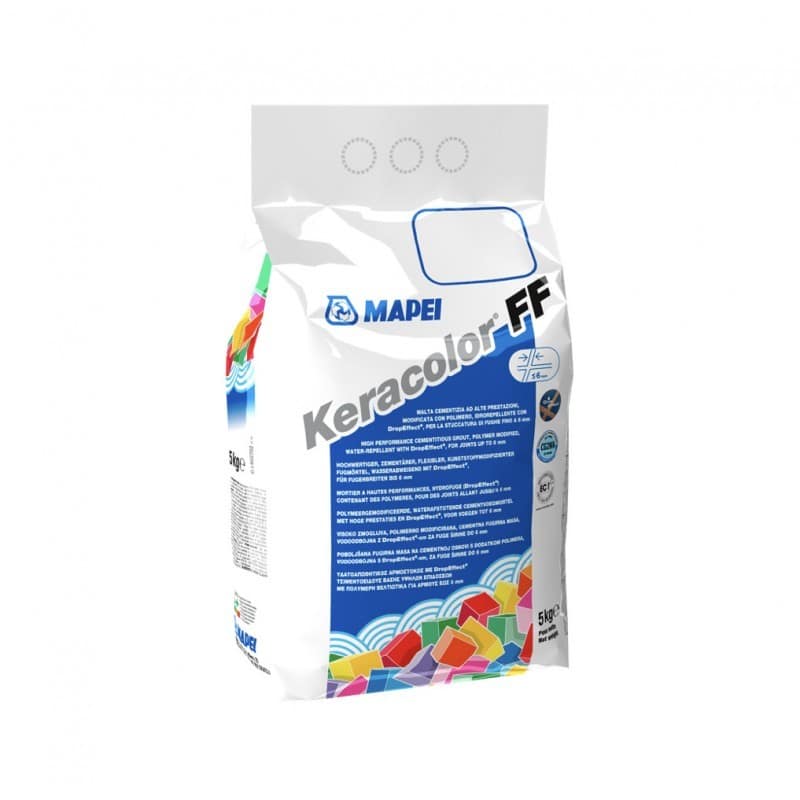 Malta cementizia Mapei Keracolor FF (Sacco da 5, 25 Kg o 4 sacchi da 5 Kg)