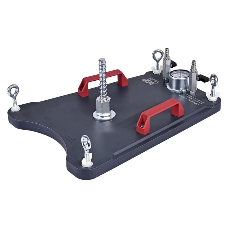 Piastra di aspirazione AGP VB400 per sistema fissaggio sottovuoto supporti carotatrici
