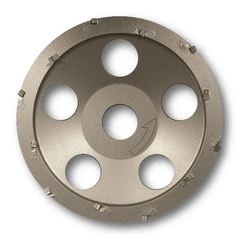 Platorello diamantato Rurmec PCD 125 per rimozione di resina e vernici, Ø125mm