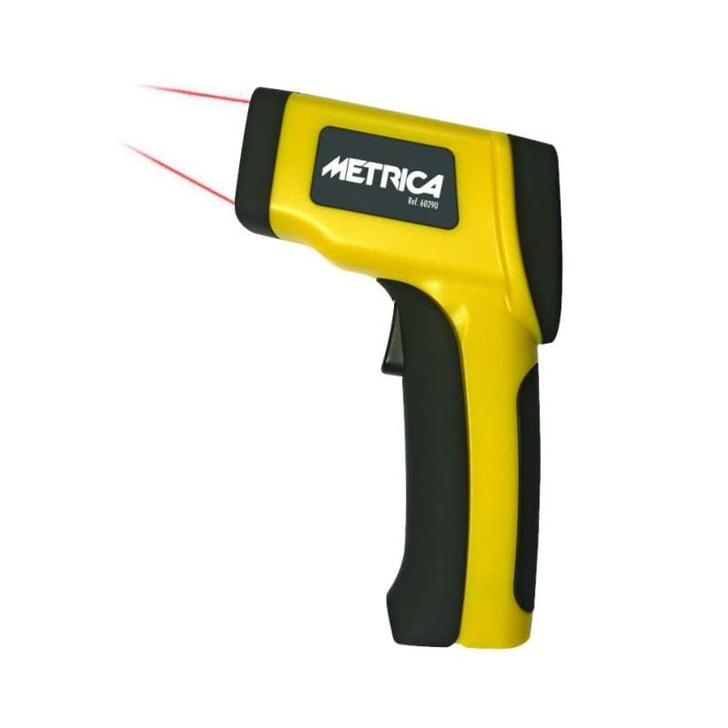 Termometro Metrica a raggi infrarossi e doppio laser di puntamento