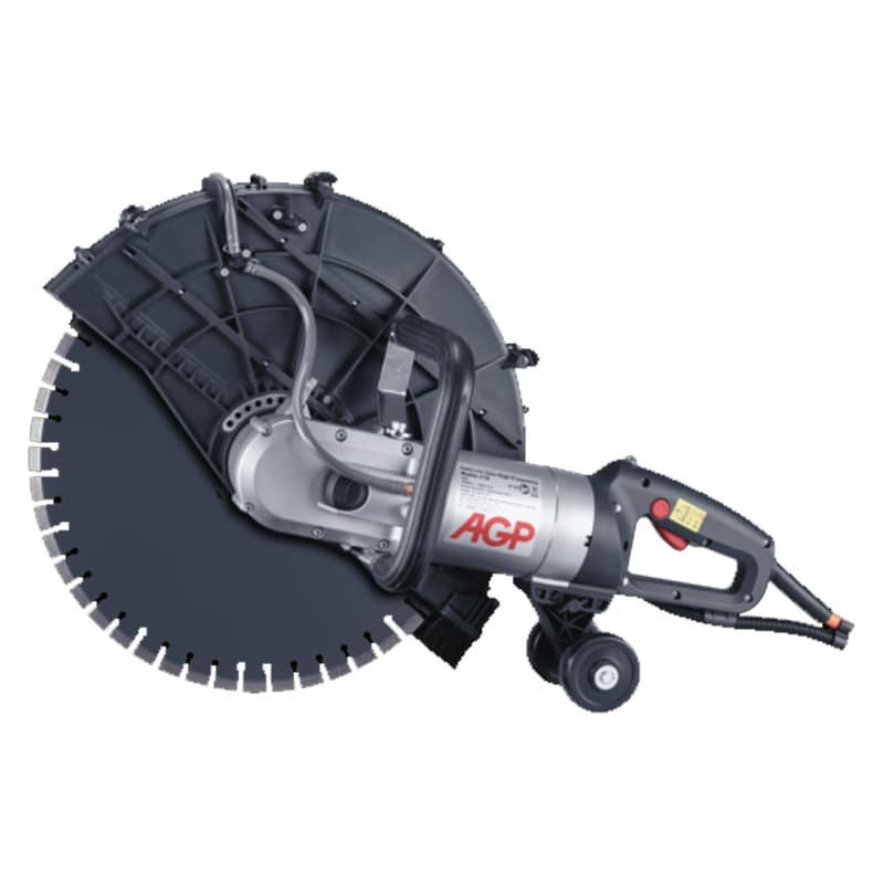 Troncatrice calcestruzzo AGP C18 per tagli a umido e secco fino a 175mm, 6600W