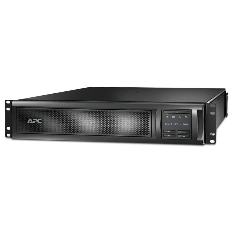 Apc smart ups x potenza erogata 3.000va/2.700w rs-232 c usb durata in blackout 6.3 min colore black garanzia italia (smx3000rmhv2u)