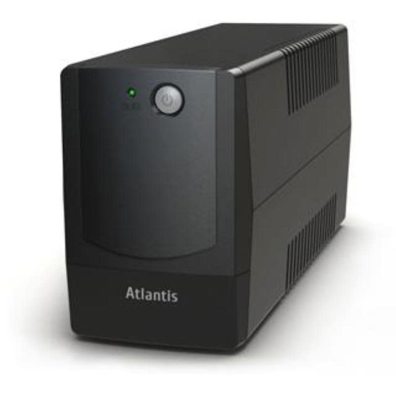 Atlantis onepower px1100, ups line interactive 1100va-550w, avr (3 stadi), onda pseudosinusoidale, 4 prese iec, 1 batteria 12v 9ah