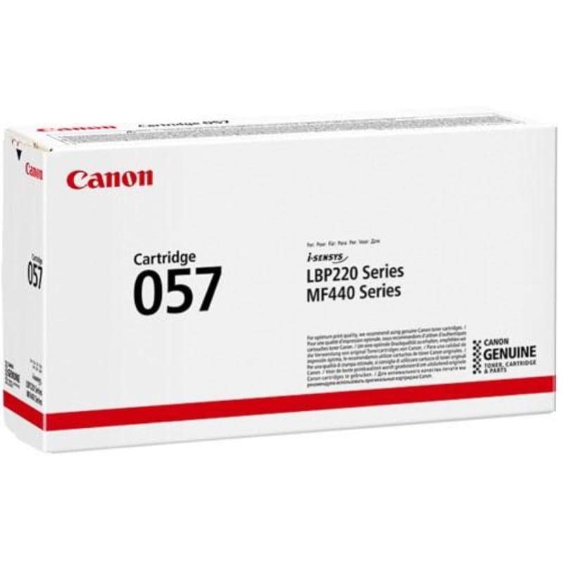 Canon 057 toner nero 3.100 pagine per i-sensys lbp223dw,lbp226dw,lbp228x,mf443dw,mf445dw,mf446x,mf449x