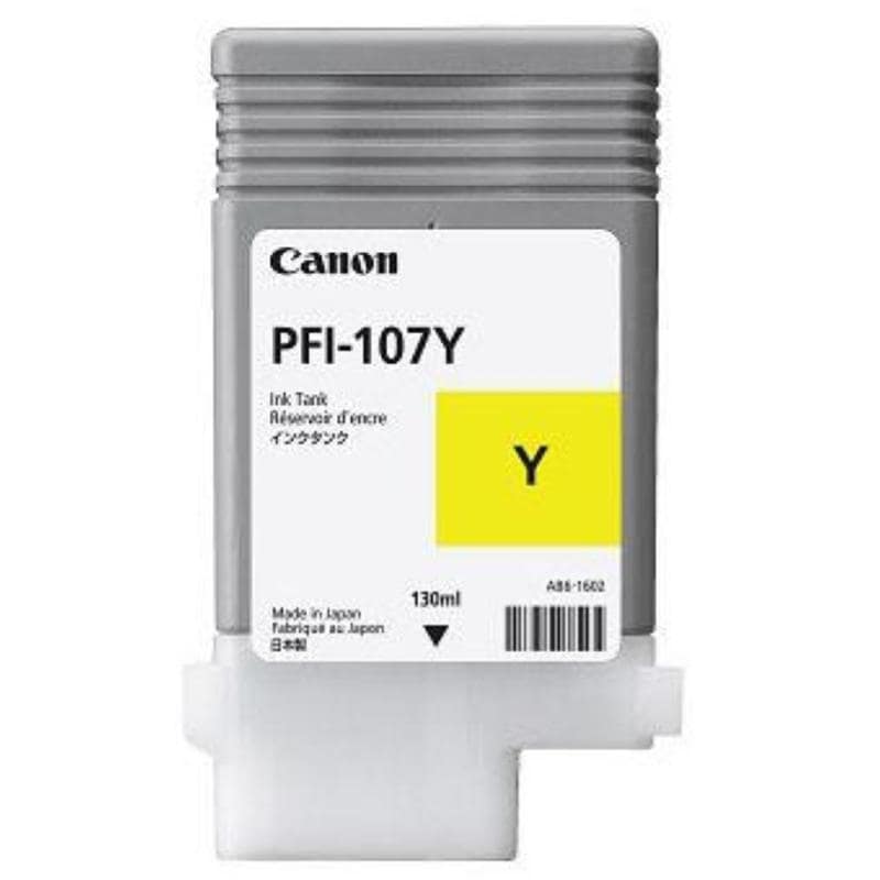 Canon pfi-107y tanica giallo per stampanti canon ink-jet 130ml (6708b001aa)