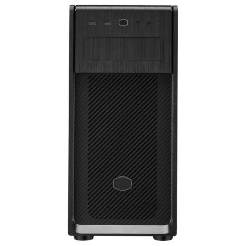 Cooler master e500-kg5n-s00 elite case midi tower m-itx/m-atx/atx pannello laterale in vetro temperato 2xusb3.2 1x120mm-fan black