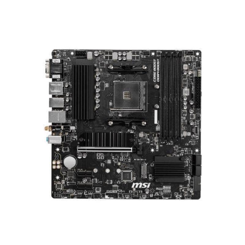 Msi b550m pro-vdh wi-fi scheda madre form micro atx chipset amd b550 socket am4