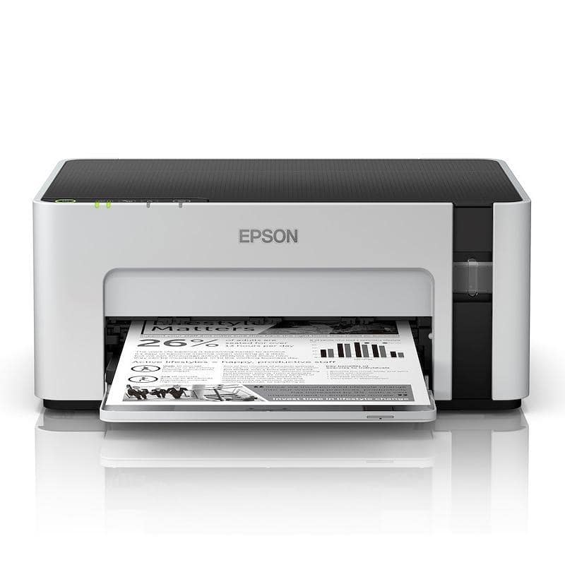 Epson ecotank et-m1120 stampante ink-jet b/n a4 32ppm 1440×720 dpi usb 2.0 italia bianco/nero