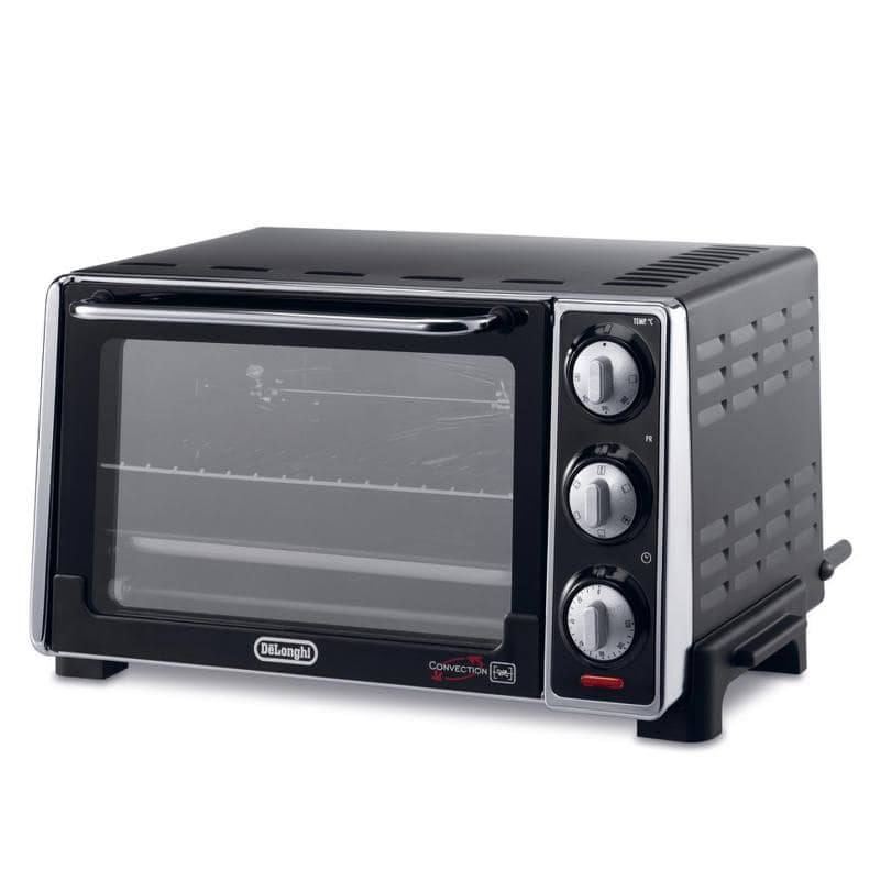 Delonghi eo2079 fornetto elettrico ventilato con grill convection capacita` 20 litri potenza 1300 w 7 funzioni nero