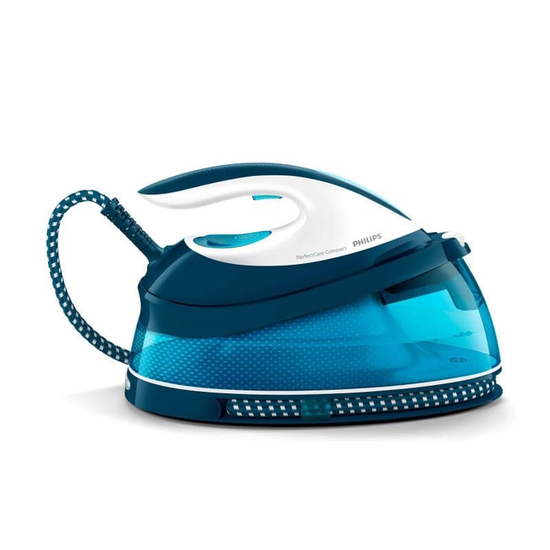 Philips gc7840-20 perfectcare compact ferro da stiro con caldaia 1,5 litri 2400w 400 g-min 6,5 bar