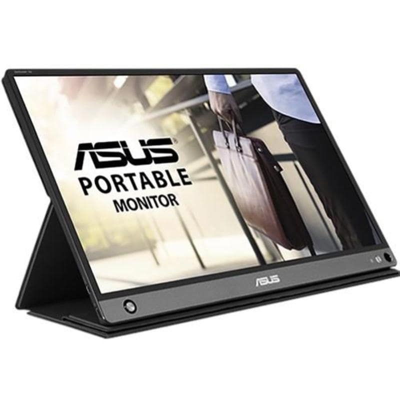 Asus monitor portatile zenscreen go mb16ahp 15.6“ usb type-c , fhd (1920×1080), ips, up to 4 hours battery, micro-hdmi, foldable smart case, auto-rotate