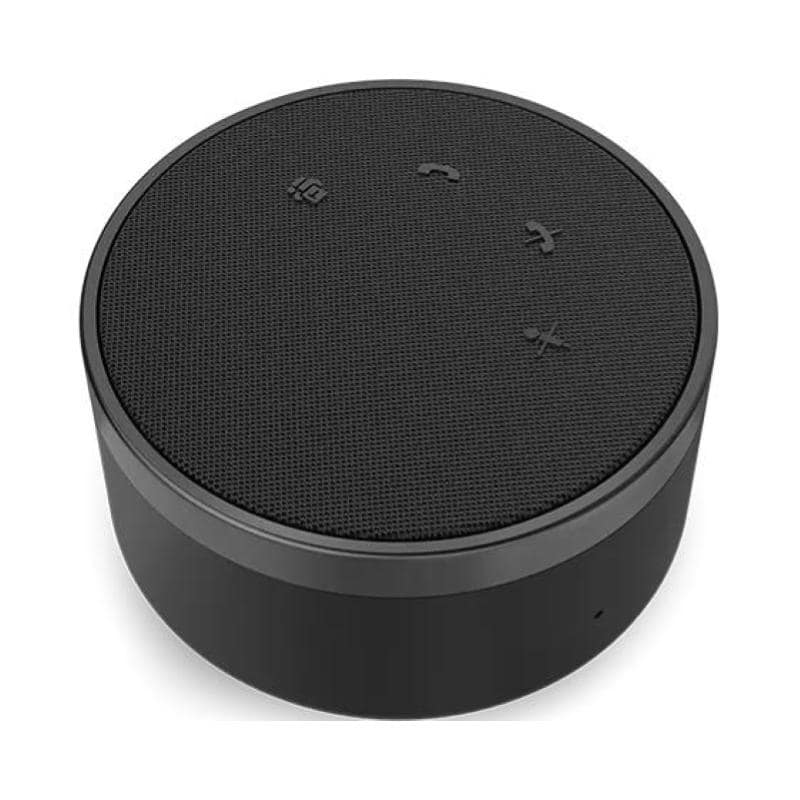 Lenovo go wired speakerphone vivavoce a mani libere cablato usb-c 2 microfoni omnidirezionali certificato per i team microsoft