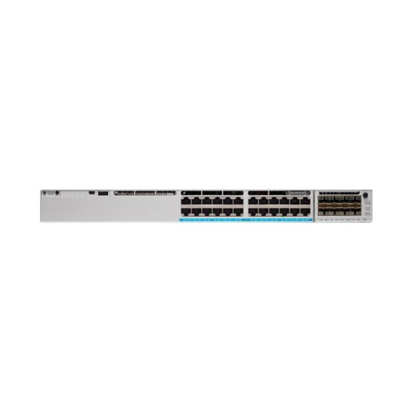 Cisco c9300-24u-e switch di rete gestito l2/l3 24 porte lan rj-45 10/100/1000 mbps poe colore grigio