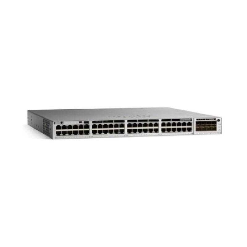Cisco c9300-48uxm-a switch di rete gestito l2/l3 48 porte 36 x 2.5gbase-t (upoe) + 12 x 100/1000/2.5g/5g/10g (upoe) upoe 490 w
