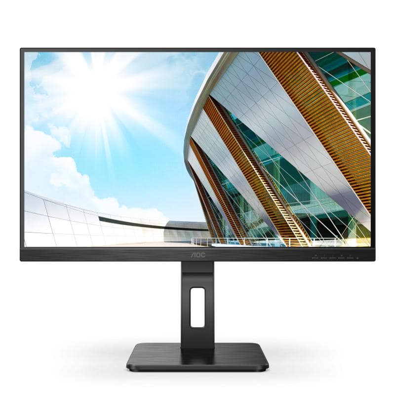 Aoc 24p2qm 23.8 led full hd 16:9 75hz 4ms pro-line low blue 3 sided frameless hub usb vga hdmi dvi displayport altoparlanti incorporati nero