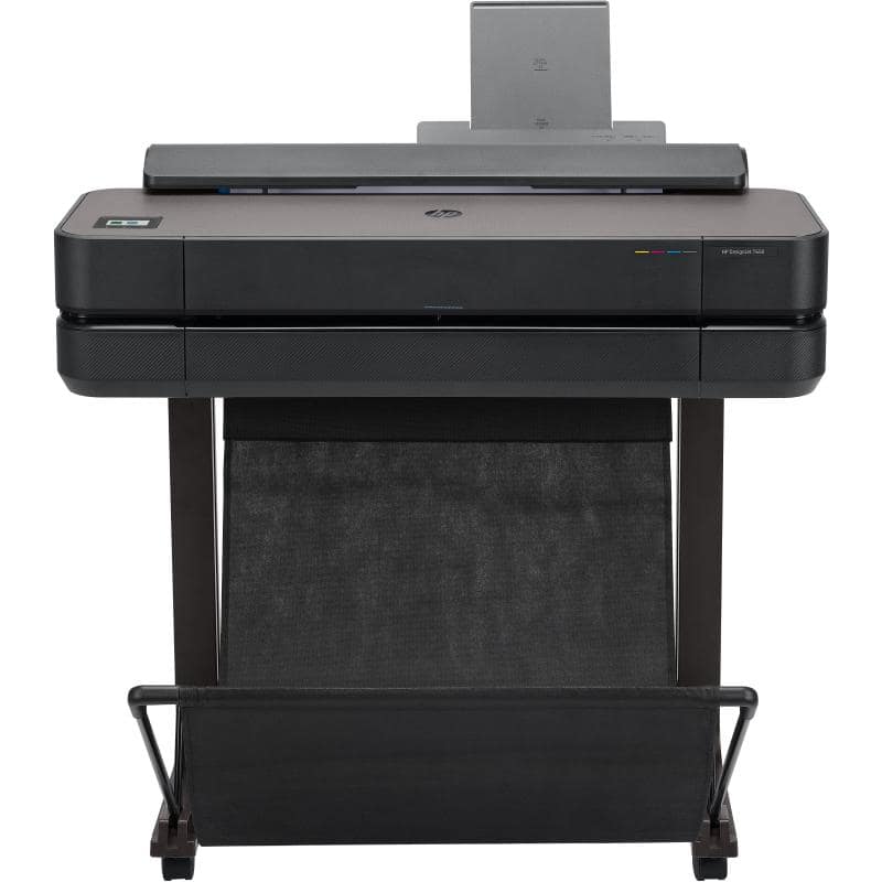 Hp designjet t650 stampante grandi formati 24 colore ink jet wi-fi a1 fino a 0.43 min/pagina taglierina usb gigabit lan 2400 x 1200 dpi nero