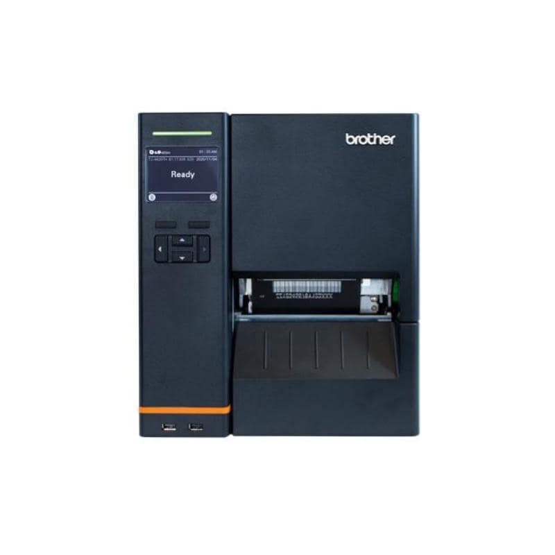 Brother tj4021tn stampante termica diretta/a trasferimento per etichette 203×203 dpi schermo lcd epl2 dpl fbpl ezd zpl2 emulation for mac ios pc android black