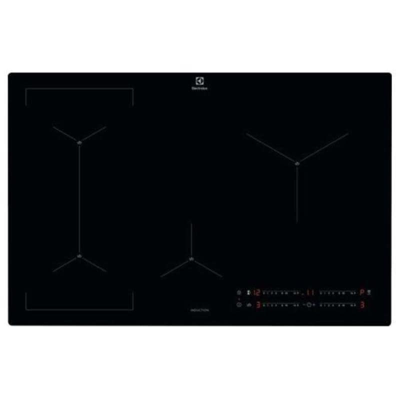 Electrolux eis82449c serie 700 senseboil piano cottura a induzione 4 zone infinite connessione hob2hood 80 cm