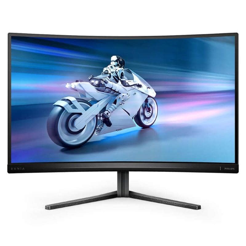 Philips 27m2c5500w/00 evnia gaming 27 led va 2k quad hd 16:9 144 hz 1ms curvo contrasto 3.000:1 freesync premium pro hub usb hdmi displayport black