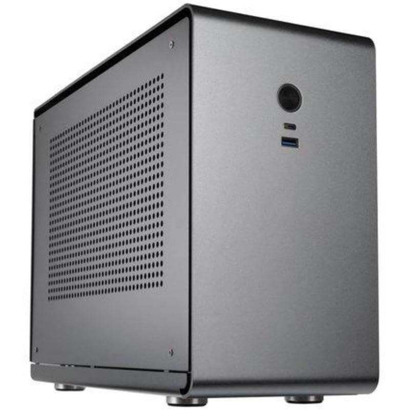 Kolink rocket v2 alluminium case compatto mini-itx grigio canna di fucile
