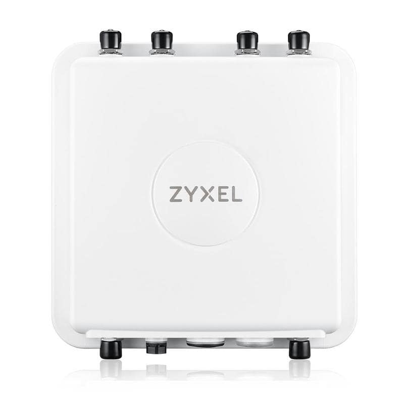 Zyxel wax-655e nebulaflex pro outdoor wireless access point wi-fi 6 dual radio 4×4 802.11a/b/g/n/ac/ax 5375gbps, 2 porte lan poe