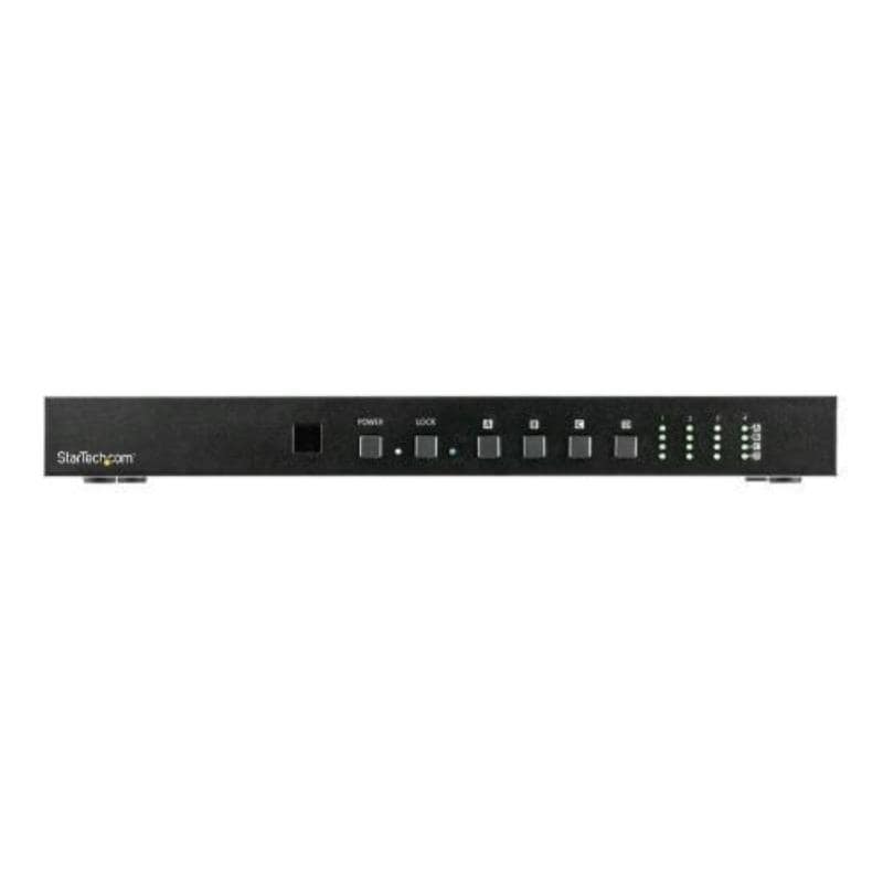 Startech switch moltiplicatore matrice video hdmi 4×4 con controllo audio e ethernet 4k 60hz controllo rs232