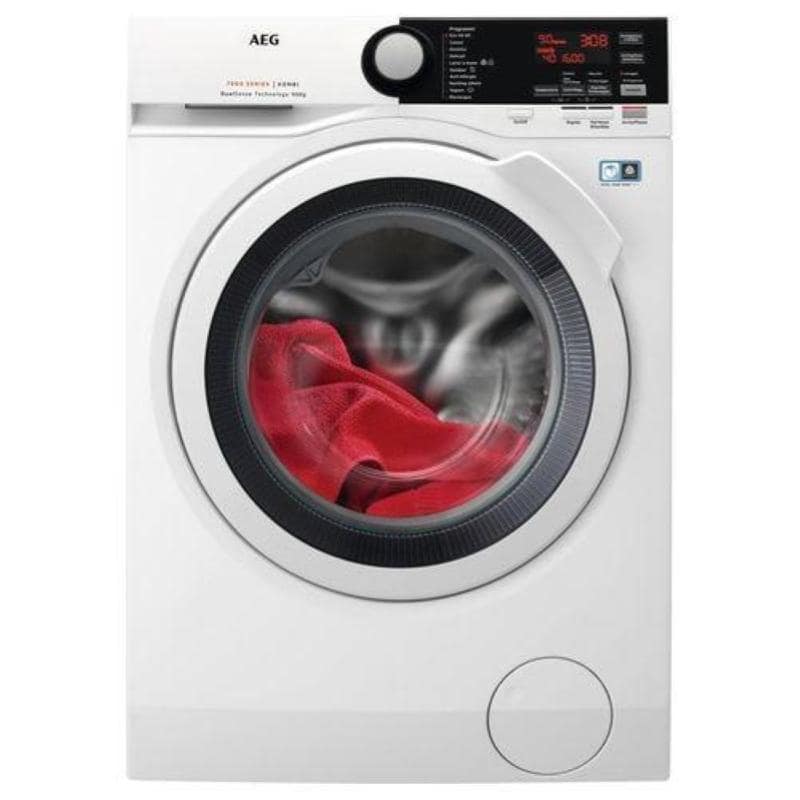 Aeg l7wee963 serie 7000 lavasciuga carica frontale classe energetica e-a capacita` di carico 9-6 kg centrifuga 1600 giri dual sense motore inverter
