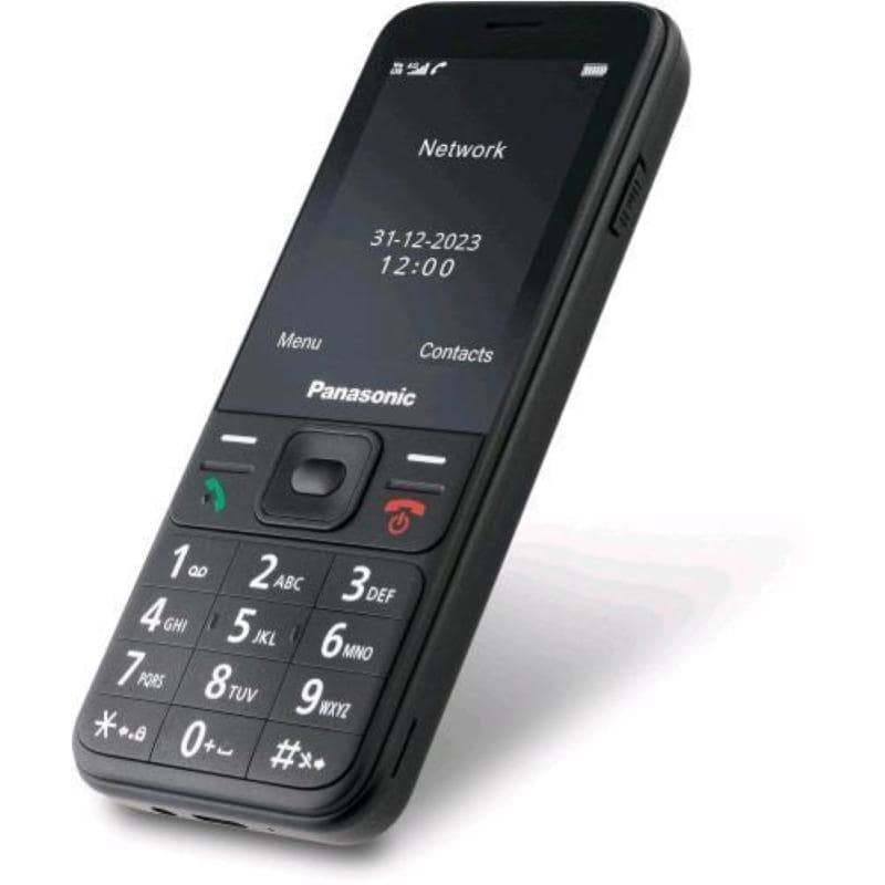 Panasonic kx-tf200 2.4 dual band fotocamera compatibile con apparecchi acustici black