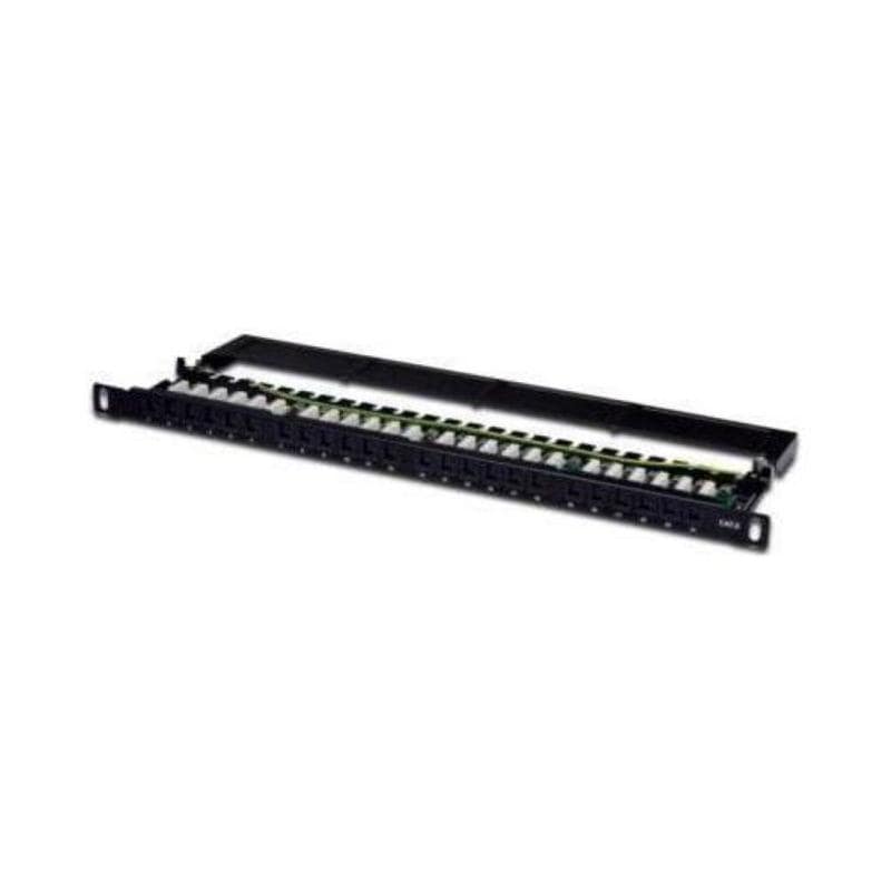Digitus pannello patch 19“ categoria 6 classe e non schermato 24 porte alta densita` 1-2 unita`