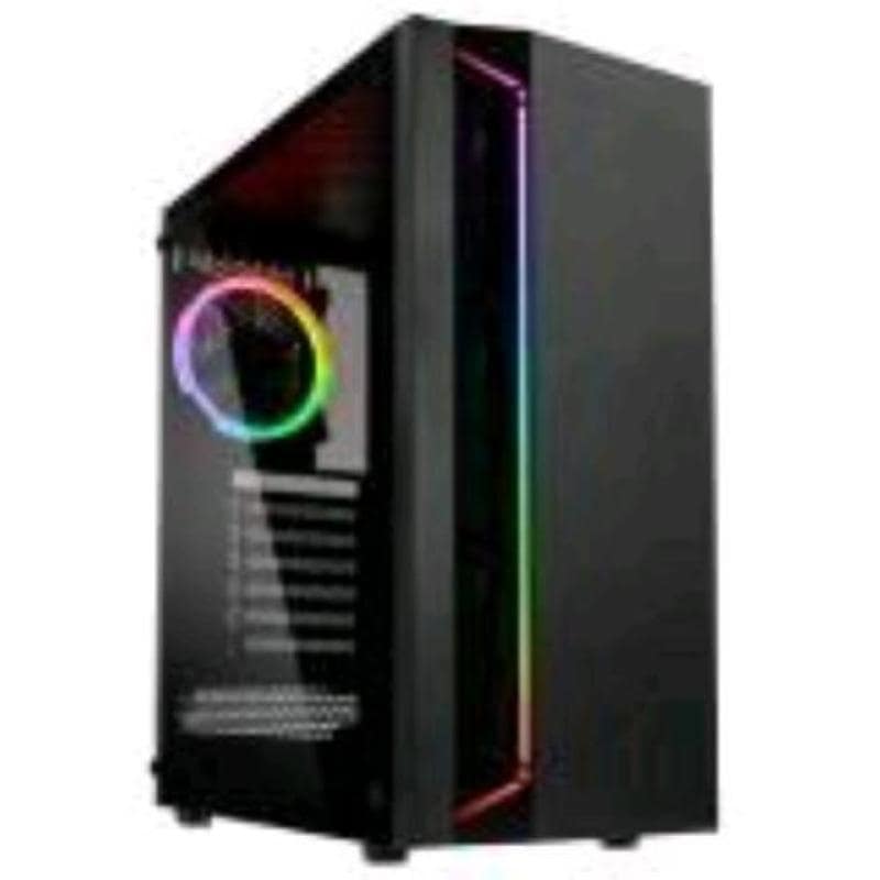 Kolink unity meshbay case mid tower argb vetro temperato mini itx/matx/atx nero