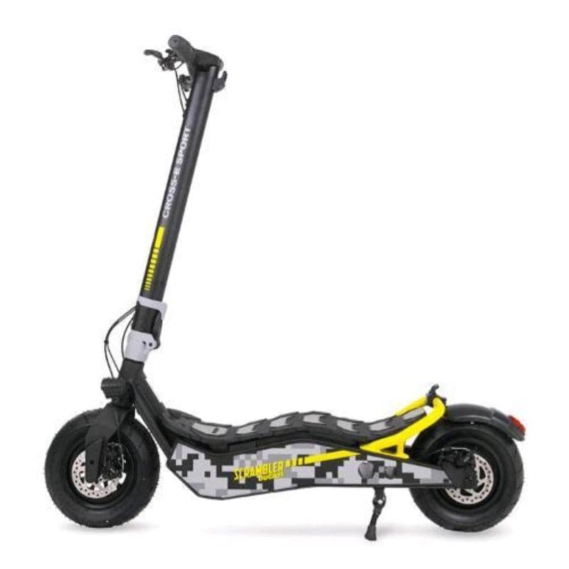 Ducati cross-e sport monopattino elettrico 500w rute da 6.5 velocita` 25 km/h autonomia 40 km con luci e frecce direzionali