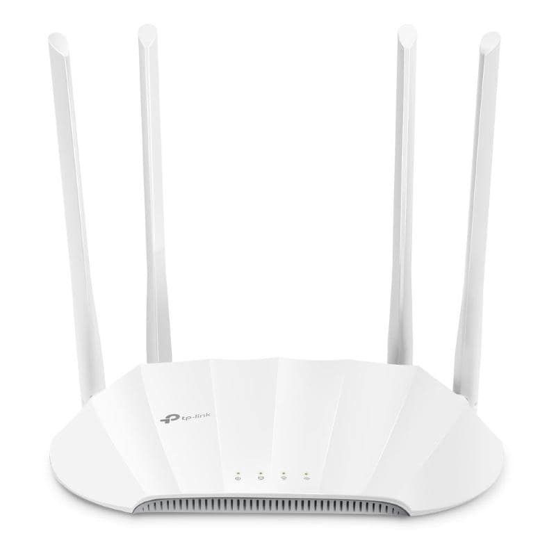 Tp-link tl-wa1801 v1 access point dual band 2.4/5ghz wi-fi 6 poe 4 antenne bianco