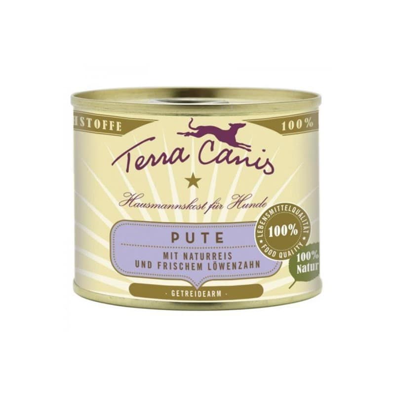 Terra Canis Tacchino e Riso Integrale 200gr
