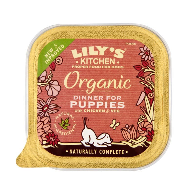 Lily's Kitchen per Cuccioli Vaschetta Bio 150gr