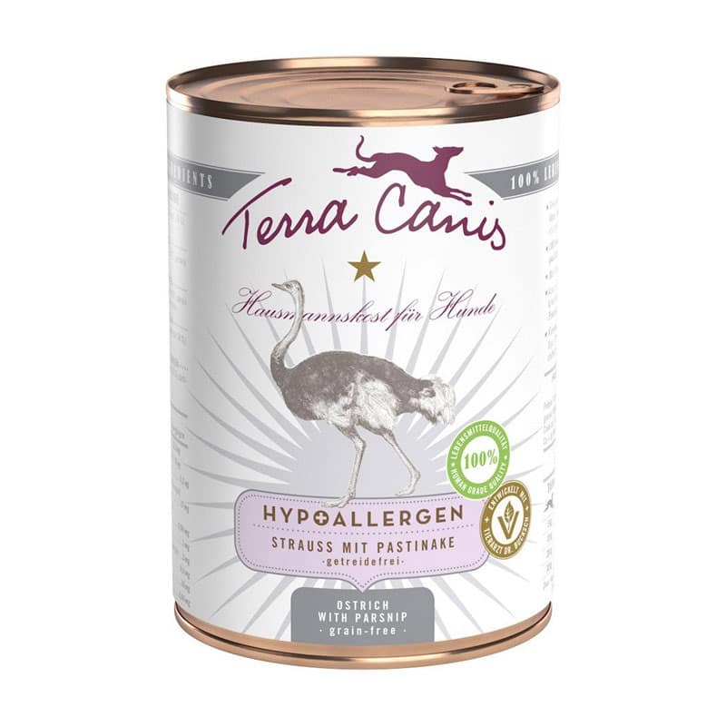 Terra Canis Hypoallergen Struzzo con Pastinaca 400gr