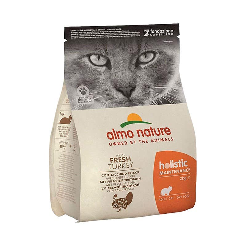Almo Nature Holistic Adult Tacchino per Gatti Peso Confezione 2 Kg