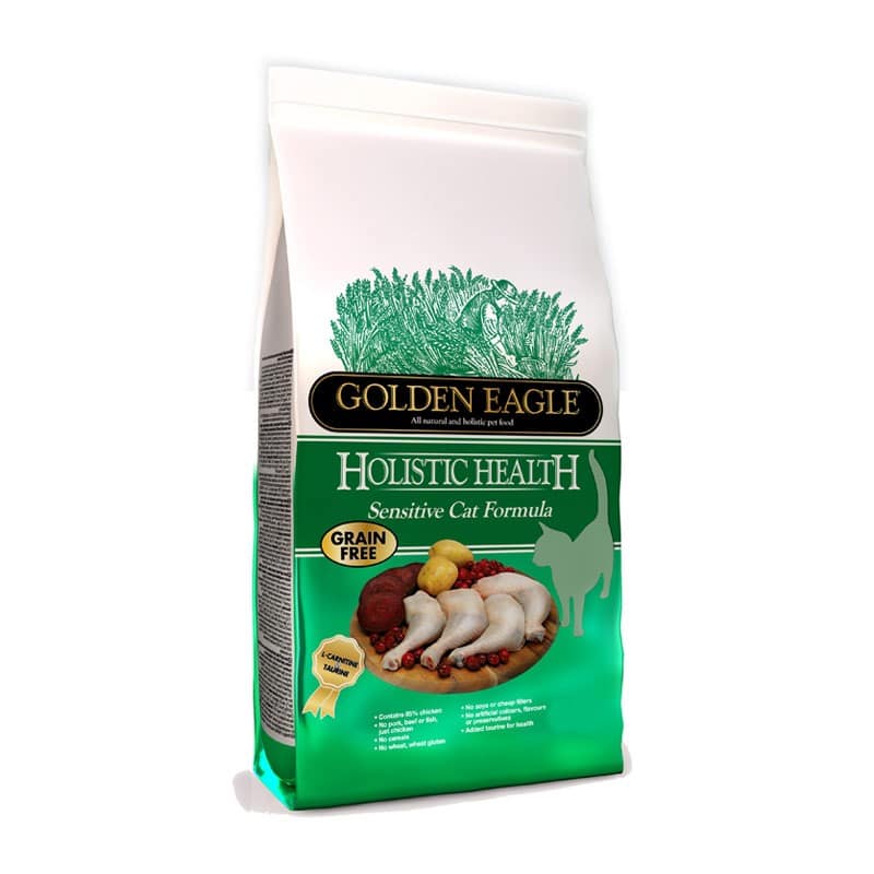 Golden Eagle Sensitive per Gatto Peso Confezione 4 Kg