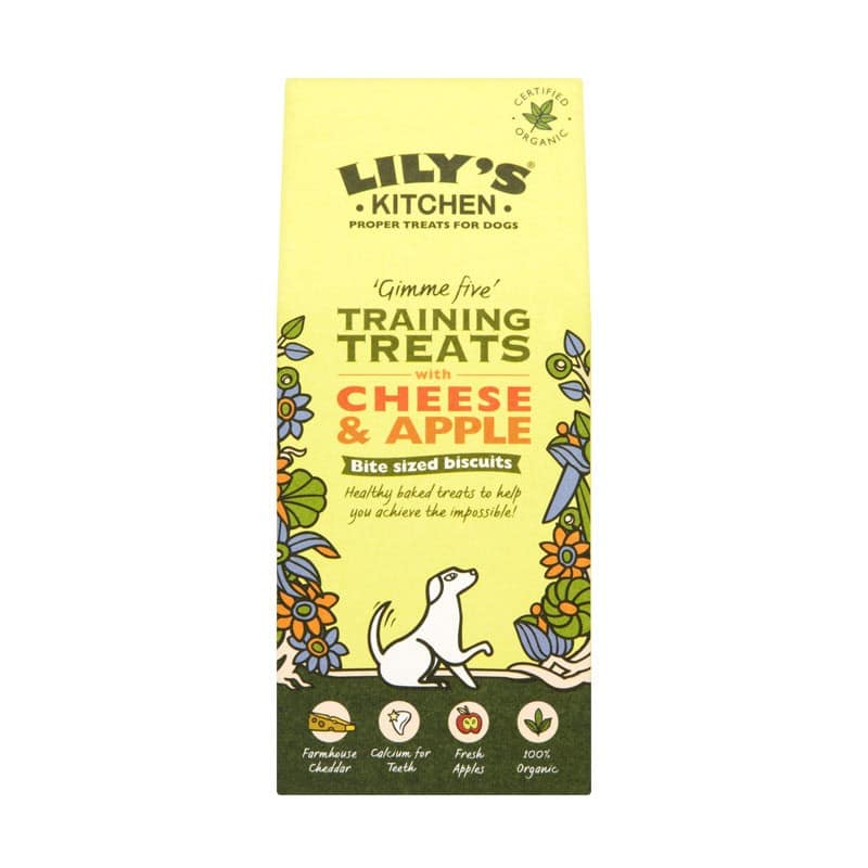 Lily's Kitchen Biscotti Cheese & Apple Cane Peso Confezione 100 g