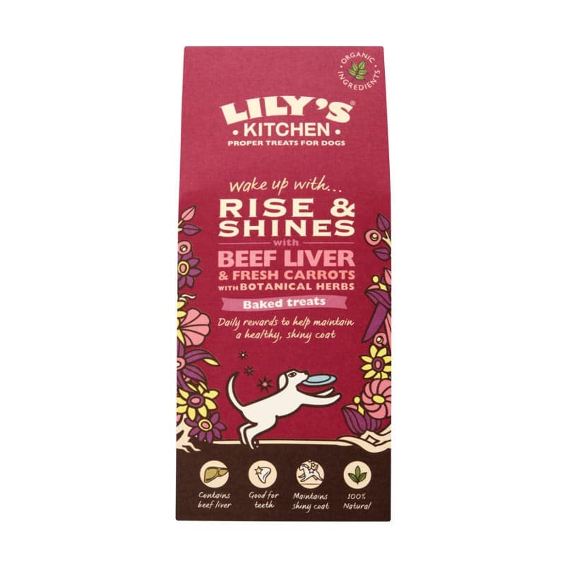 Lily's Kitchen Biscottini Rise&Shines per Cani Peso Confezione 100 g