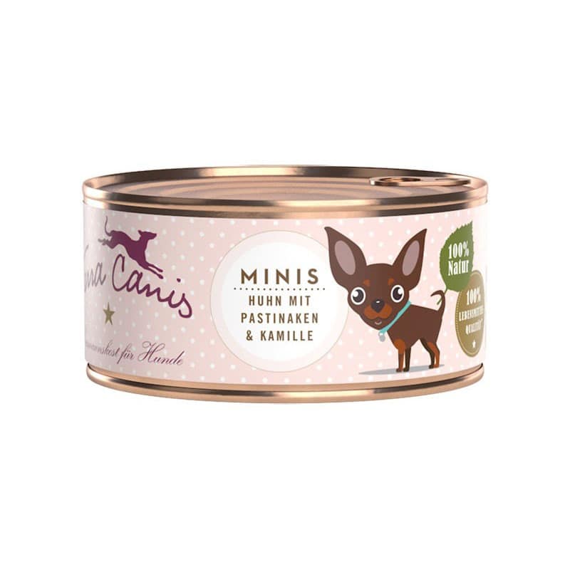 Terra Canis Mini Menu Pollo con Pastinaca e Camomilla 100gr Peso Confezione 100 g