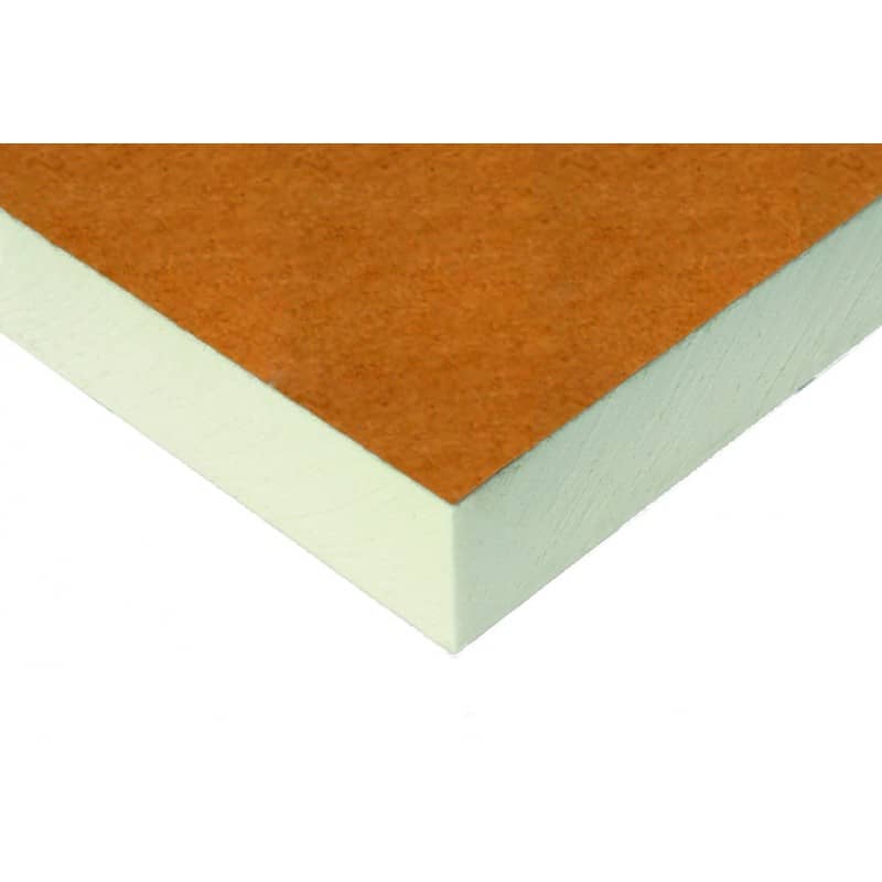 Pannello poliuretano Fibroplus dim. 1200X600 Sp.14 cm Certif. CAM Cond. Term. 0,022 1.Conf. 2,88 Mq