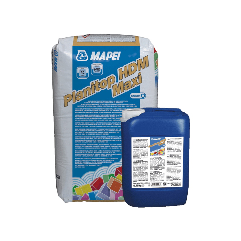 Malta cementizia Mapei Planitop HDM Maxi (Kit da 31,25 Kg)
