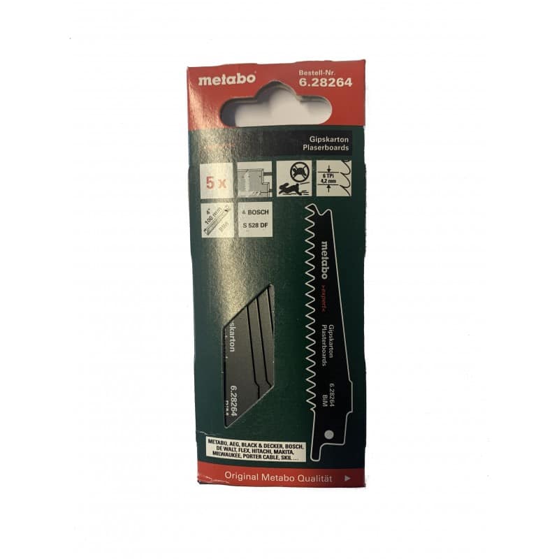 5 lame Metabo ricambio per cartongesso 10 cm 6.28264 bim – 6.28264