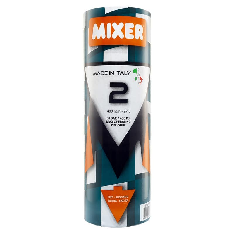 Polmone Mixer 2 D7-2,5 dritto per intonaci con granulometria fino a 3mm