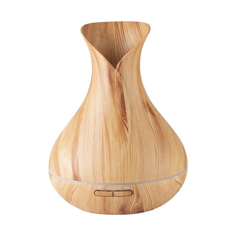 Activeshop Diffusore Di Aromi Spa Umidificatore D’Aria 15 Legno Chiaro 550 Ml + Timer
